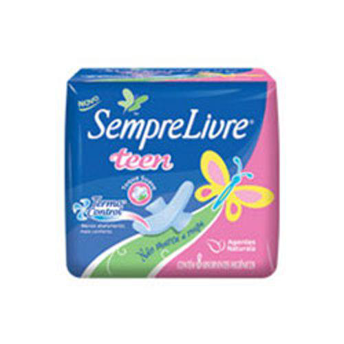 Imagem do produto Absorvente Sempre - Livre Adapt Teen C/Abas 8Un