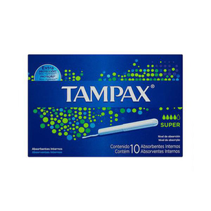 Imagem do produto Absorvente Tampax - Super 10Un