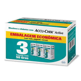 Imagem do produto Accu Chek Active Economy Com 3X50 Tiras