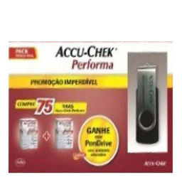 Imagem do produto Accuchek - Performa Compre 75 Tiras E Ganhe 1 Pen Drive