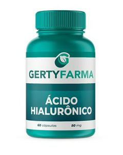 Ácido Hialurônico 50Mg 60 Cápsulas