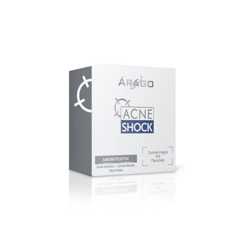 Imagem do produto Sabonete Barra Árago Acne Shock Detox 90G