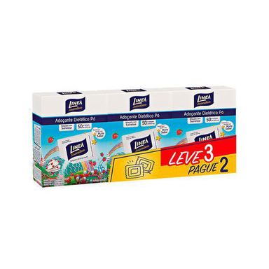 adoçante - linea sucralose 50 envelope leve 3 pague 2