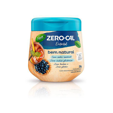 Adoçante Zero Cal Eritritol Pó 250G