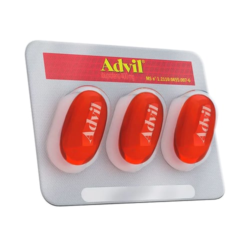 Imagem do produto Advil 400Mg 3 Cápsulas