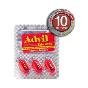 ADVIL 400MG C/3 CAPS GEL