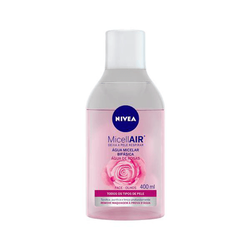 Imagem do produto Água Micelar Bifásica Nivea Água De Rosas 400Ml