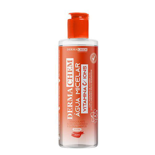 Água Micelar Dermachem Vitamina C Íons Com 250Ml