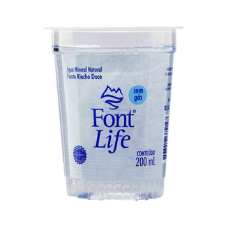 Agua Mineral Font Life Copo 200Ml Sem Gas