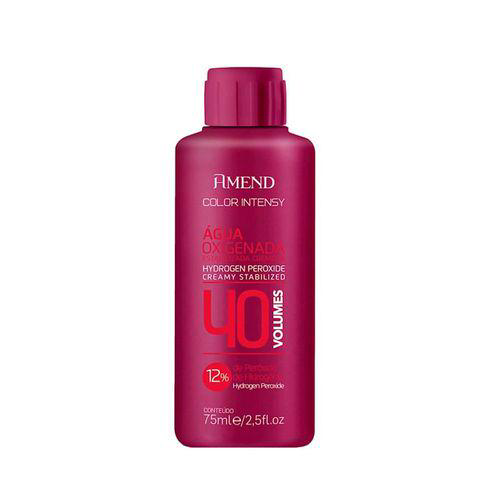 Imagem do produto Água Oxigenada Amend Color Intensy 40 Volumes 75Ml