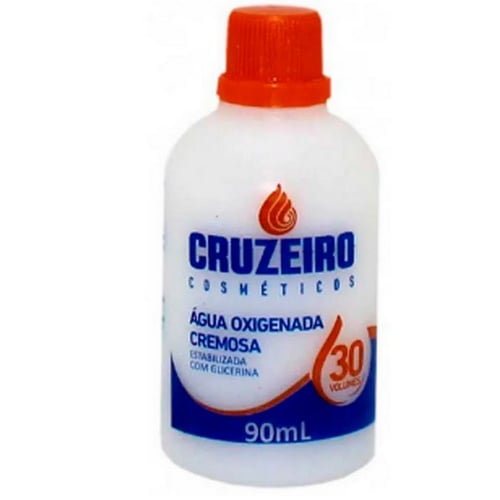 Água Oxigenada Cremosa Vol 30 Com 90Ml Cruzeiro