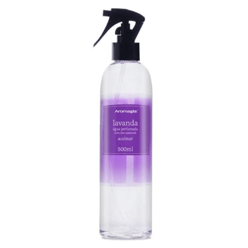 Imagem do produto Água Perfumada Com Óleo Essencial Aromagia Lavanda 500Ml Wnf