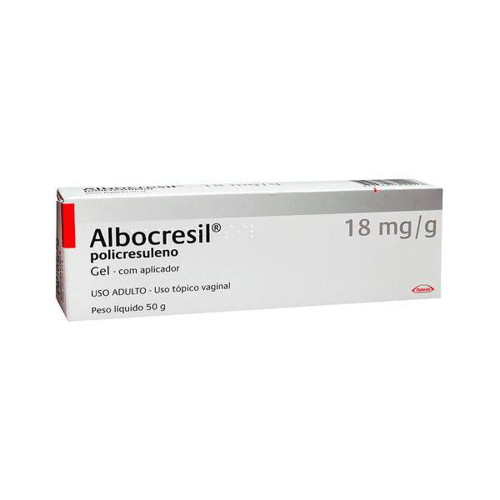 Imagem do produto Albocresil 18Mg/G Gel Com 50G 50G Gel