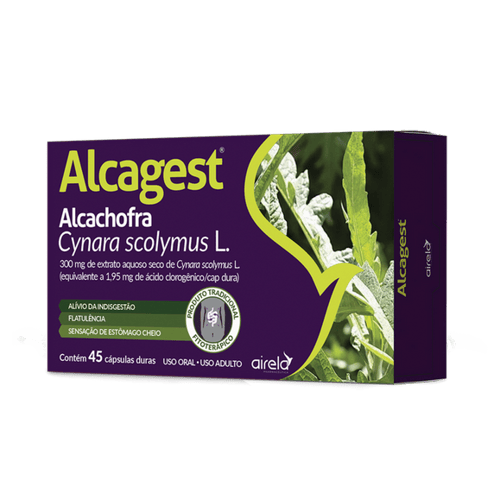 Alcagest 300Mg 45 Cápsulas