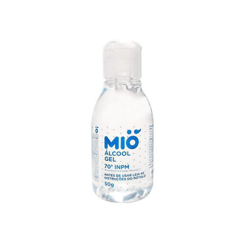 Imagem do produto ÁLCOOL GEL 70% MIÓ ANTISSÉPTICO 50G