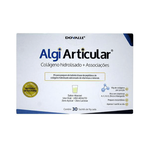 ALGI ARTICULAR COM 30 SACHÊSS SABOR ABACAXI