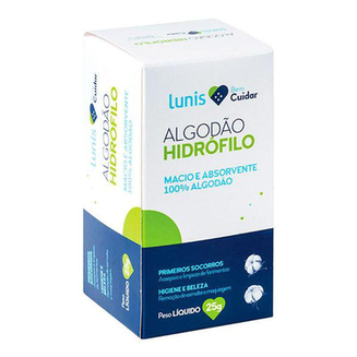 Algodão Lunis Bem Cuidar Rolo 25G