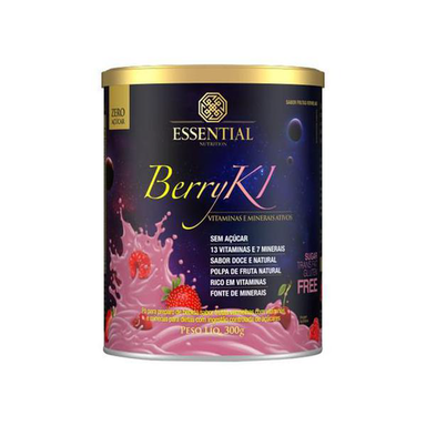 Alimento Vitaminado Em Pó Berryki Essential Nutrition 300G