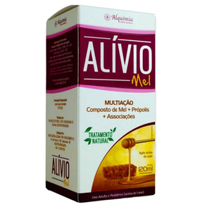 Imagem do produto Alívio Mel Suplemento Alimentar Em Xarope 120Ml