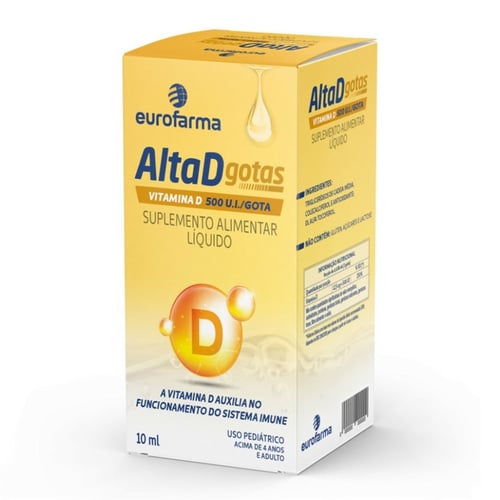 Alta d 500ui gotas 10ml