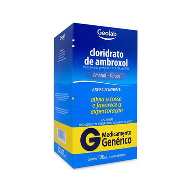 Ambroxol Adulto 120Ml Lab - Geolab Genérico