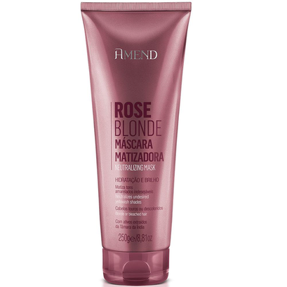 Imagem do produto Amend Rose Blonde Máscara Matizadora 250G