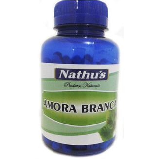 Amora Branca 500Mg 60 Cápsulas Nathus