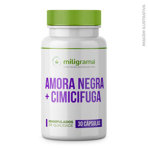 Imagem do produto Amora Negra 500Mg + Cimicifuga 80Mg 30 Cápsulas