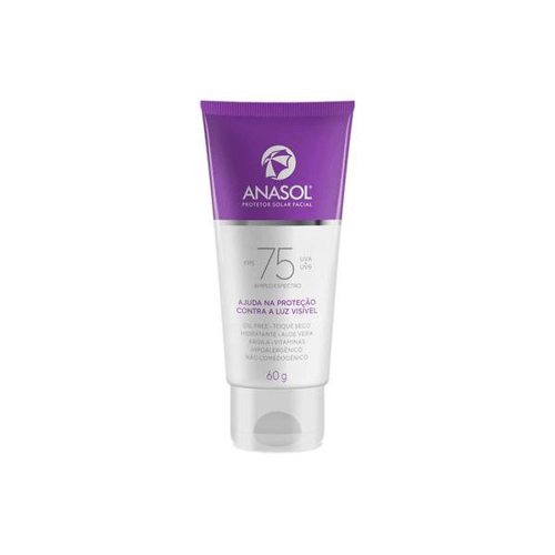 Anasol Protetor Solar Facial Fps 75 60G