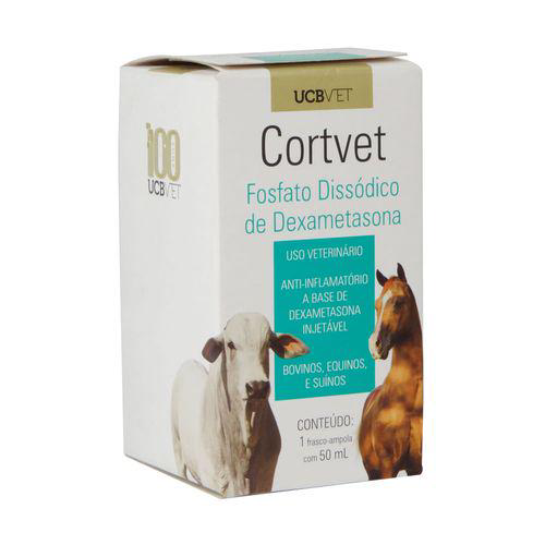 Imagem do produto Antiinflamatório Cortvet Injetável Ucbvet 50Ml