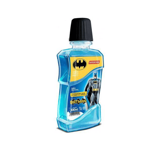 Antisséptico Dentalclean Batman Sabor Tutti Frutti Com 300Ml