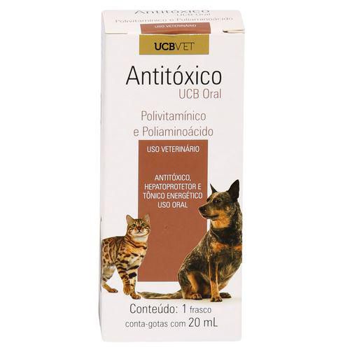 Antitóxico Oral Ucbvet 20Ml