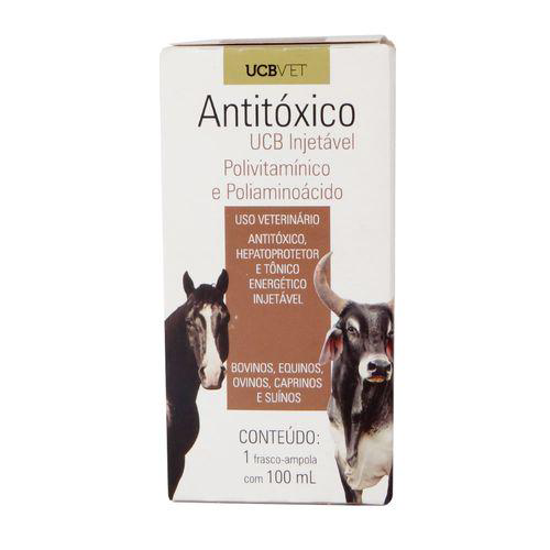 Imagem do produto Antitóxico Ucb Injetável 100Ml