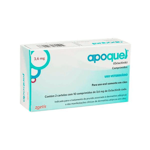 Apoquel Dermatológico Zoetis 3,6Mg 3,6Mg