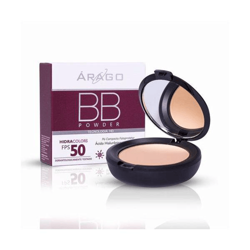 BB Powder Árago Hidracolors Bege FPS50 12G