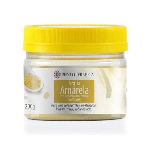 Argila Amarela Pote 200G Phytoterapica