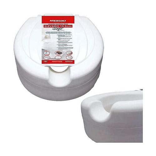 Imagem do produto Assento Elevado De Vaso Sanitário Oval Mebuki 13,5Cm Com Tampa