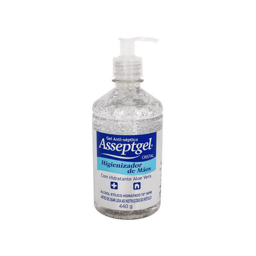 Asseptgel Antiséptico Higienizador De Mãos