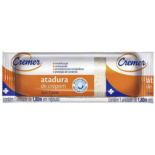 Imagem do produto Atadura De Crepom Creme Tipo Cysne 15Cm 1,80M