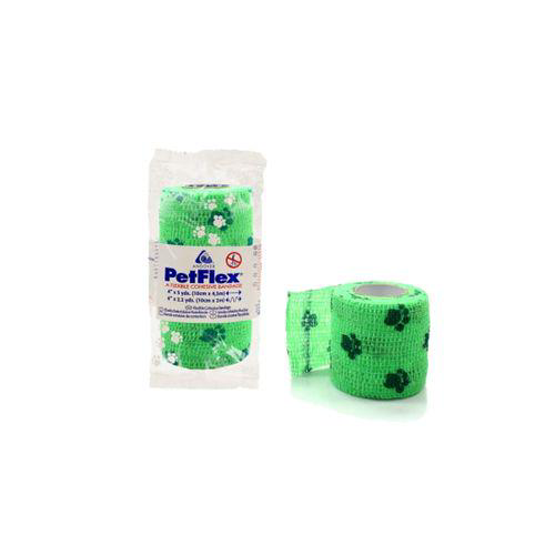 Atadura Petflex 10Cm Verde C/ Patinhas Andover