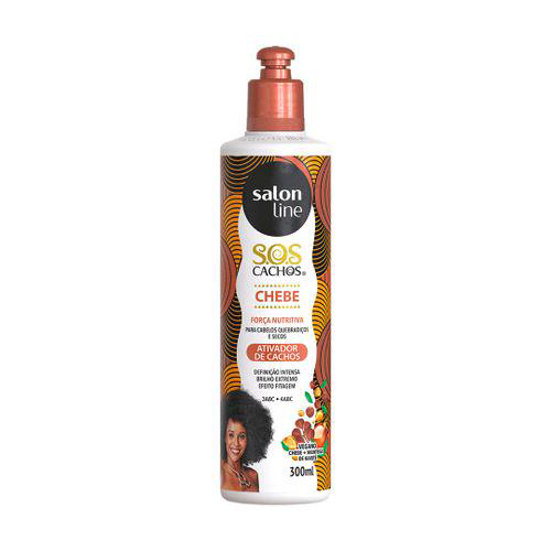 Imagem do produto Ativador De Cachos Chebe Sos Cachos Salon Line 300Ml