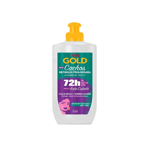 Imagem do produto Ativador De Cachos Niely Gold Cachos Definição Prolongada 250Ml