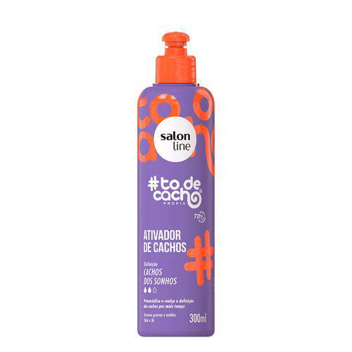 Ativador De Cachos #Todecacho Cachos Dos Sonhos Salon Line 300Ml