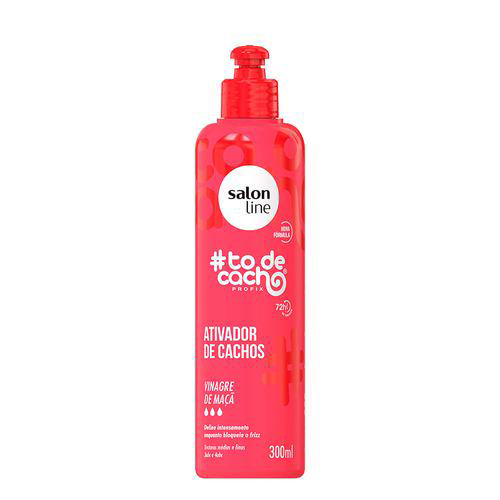 Ativador De Cachos #Todecacho Profix Vinagre De Maçã Salon Line 300Ml