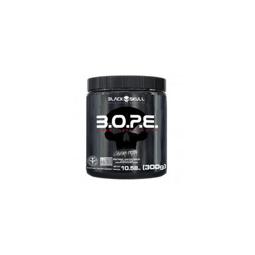 B.O.P.E Pré Treino Black Skull Sabor Limão 300G