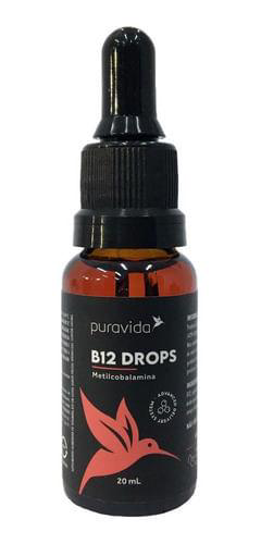 B12 Drops Puravida 20Ml