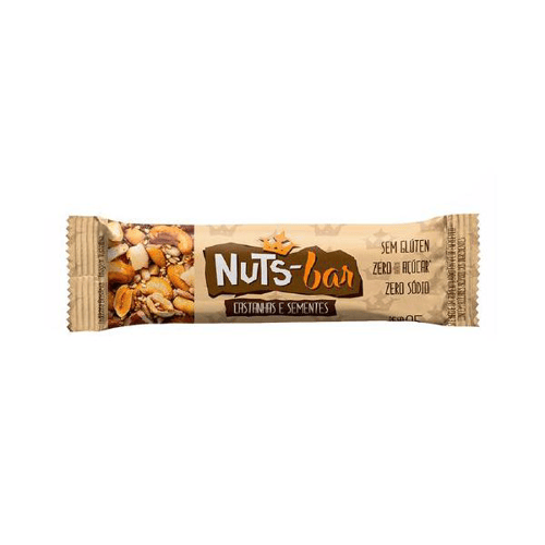 Imagem do produto Barra De Cereal Nutsbar Castanhas E Sementes 50 G