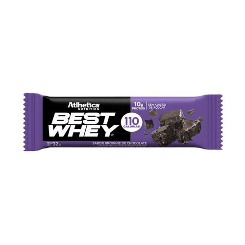 Imagem do produto Barra De Proteína Best Whey Brownie De Chocolate 32G