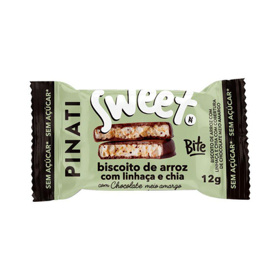 Barra Pinati Sweet Bite 12Gr Arroz C/Chia