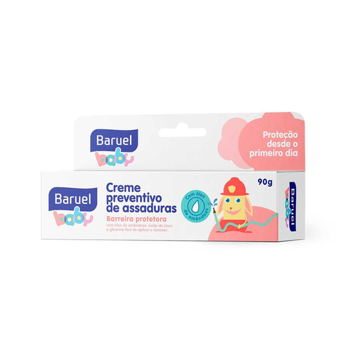 Baruel Baby Creme Preventivo De Assadura Com 90 G